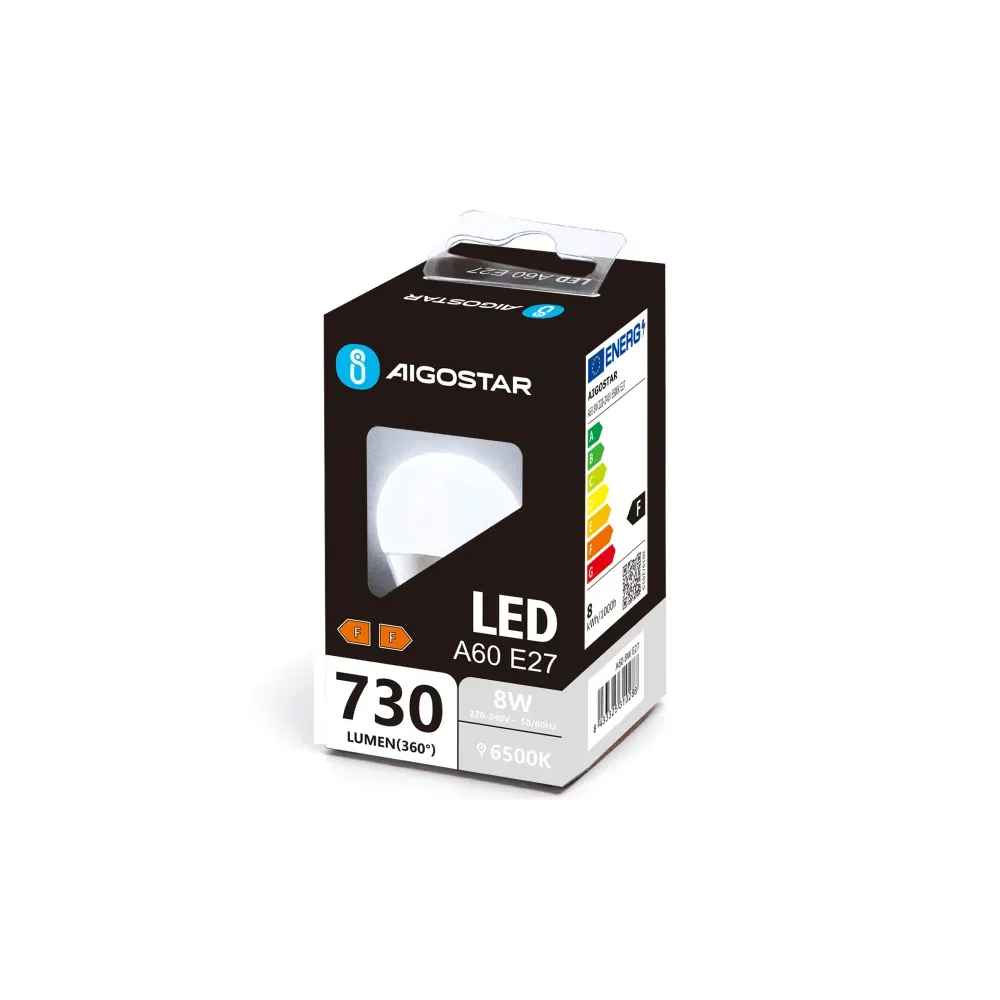 LED A60 E27 8W 6500K LED A60 E27 8W 6500K