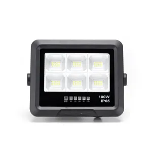 FLOODLIGHT LED SOLARE 100W 1000LM 6500K IP65