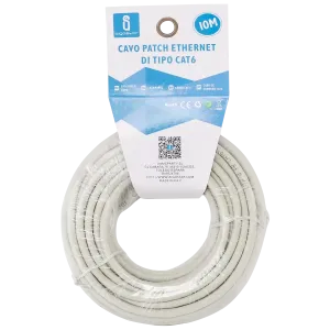Cavo Ethernet CAT6 10m grigio