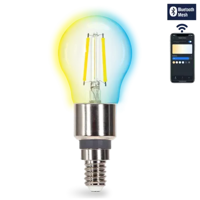 LAMPADINA A FILAMENTO SMART BLUETOOTH MESH G45 4.5W CCT