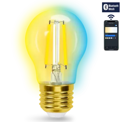 LAMPADINA A FILAM. SMART BLUETOOTH MESH G45 4.5W CCT