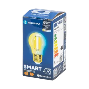 LAMPADINA A FILAM. SMART BLUETOOTH MESH G45 4.5W CCT