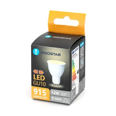 LED GU10 12W 915lm 3000K