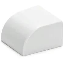 TAPPO CHIUSURA P/CANALINA QUADR.PVC BIANCO 25X16MM 4PZ