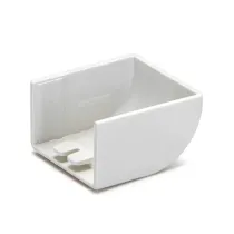TAPPO CHIUSURA P/CANALINA QUADR.PVC BIANCO 25X16MM 4PZ