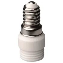 ADATTATORE DA E14 A G9 BIANCO