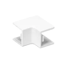 CONNETTO ANGOLO INT CANALINA QUAD.PVC BIANCO 16X16 4PZ