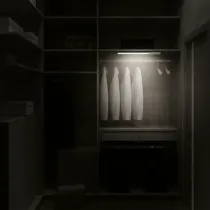 LUCE LED P/ARMADIO C/SENS 5W 5700K C/ALIM USB