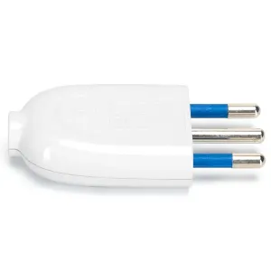 Spina volante 10A bianca