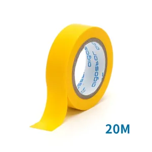 NASTRO ISOLANTE PVC 0.13X17X20M GIALLO