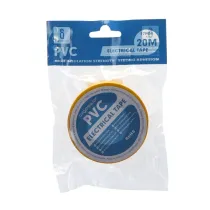 NASTRO ISOLANTE PVC 0.13X17X20M GIALLO