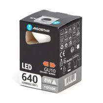 LED GU10 8W 6500K