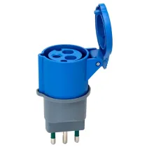 Adattatore industriale italiano S17 a spina IEC309
