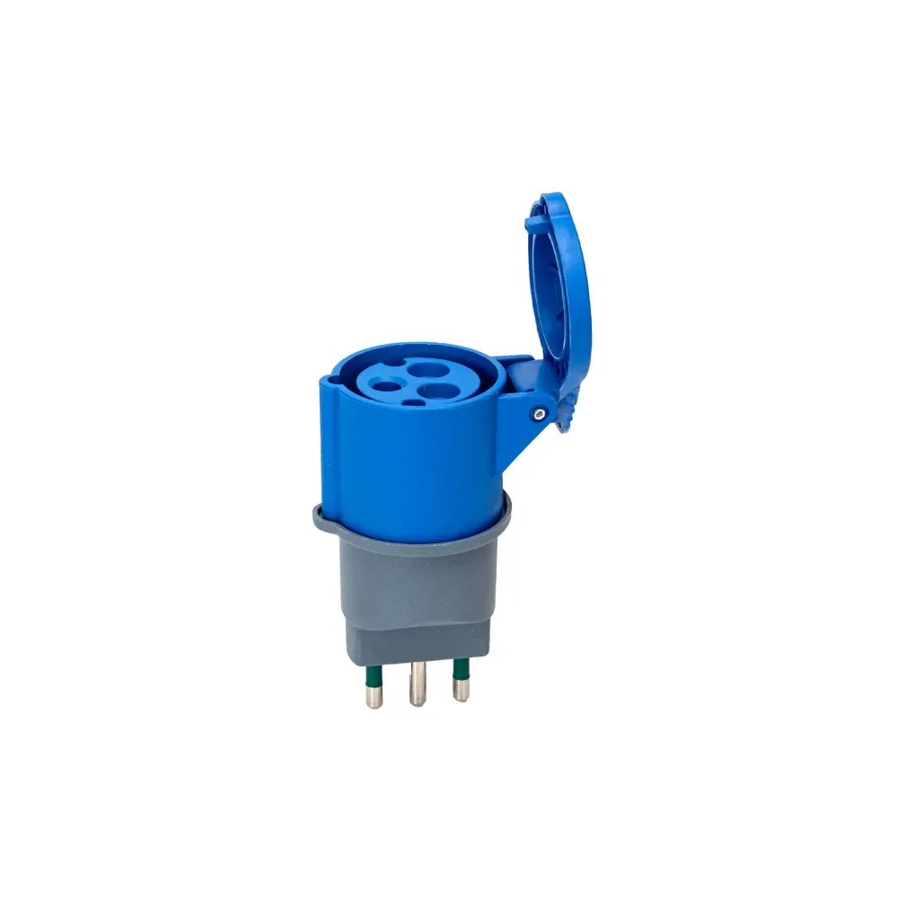 Adattatore industriale italiano S17 a spina IEC309 Adattatore industriale italiano S17 a spina IEC309