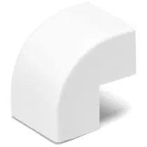CONNETTORE ANGOLO ESTERNO CANALINA QUADRATA PVC BIANCO 16X16MM 4PZ