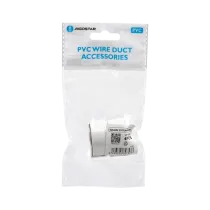 CONNETTORE ANGOLO ESTERNO CANALINA QUADRATA PVC BIANCO 16X16MM 4PZ