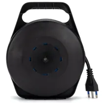 Avvolgicavo a 4 vie 3G1.5mm 8m azzurro Avvolgicavo a 4 vie 3G1.5mm 8m azzurro
