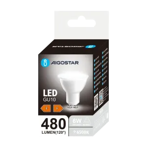 LED GU10 6W 6500K