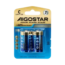 BATTERIA ALCALINA LR14 (C) 1.5V 2PZ BATTERIA ALCALINA LR14 (C) 1.5V 2PZ