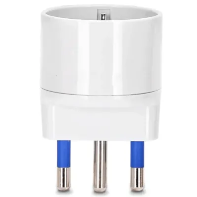 ADATTATORE A 1 VIA 16A BIANCO