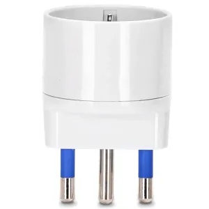 ADATTATORE A 1 VIA 16A BIANCO