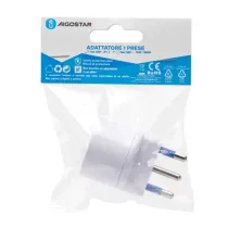 ADATTATORE A 1 VIA 16A BIANCO ADATTATORE A 1 VIA 16A BIANCO