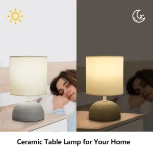 LAMPADA DA SCRIVANIA IN VERAMICA E14 (LAMPADINA ESCLUSA)
