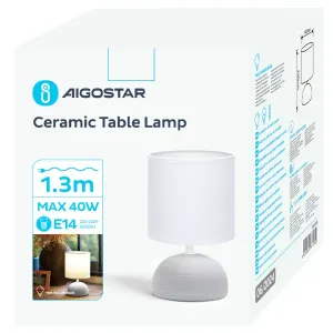 LAMPADA DA SCRIVANIA IN VERAMICA E14 (LAMPADINA ESCLUSA)