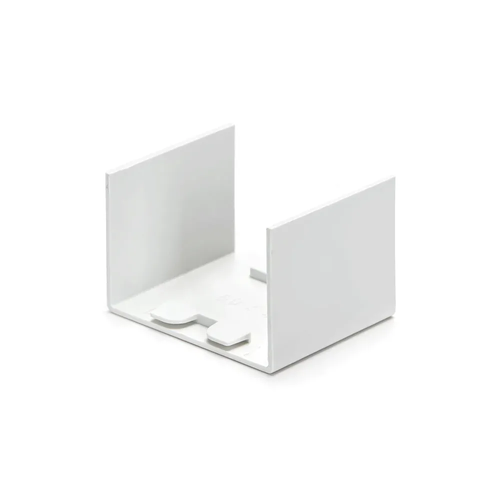 CONNETTORE DRITTO PER CANAL. QUADR. PVC BIANCO 60X40MM 4PZ CONNETTORE DRITTO PER CANAL. QUADR. PVC BIANCO 60X40MM 4PZ