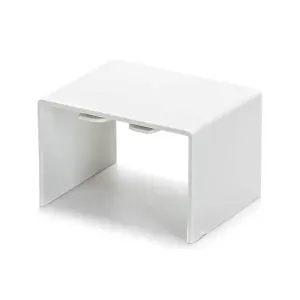 CONNETTORE DRITTO PER CANAL. QUADR. PVC BIANCO 60X40MM 4PZ