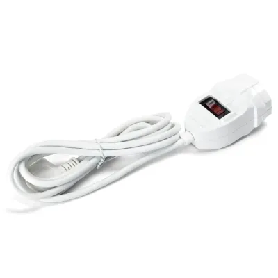 PROLUNGA ITALIANA 3G0.75MM 2M C/INTERR. DI SOVRACC. 10A