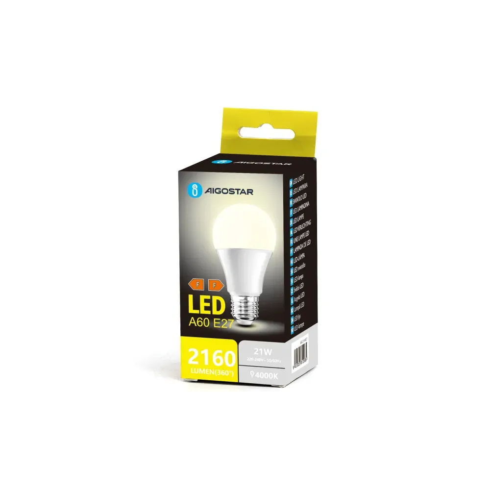 LED A60 E27 21W 4000K LED A60 E27 21W 4000K