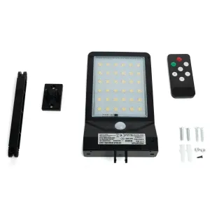 Lampione LED solare con telecomando