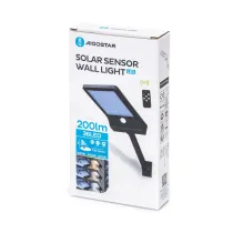 Lampione LED solare con telecomando Lampione LED solare con telecomando