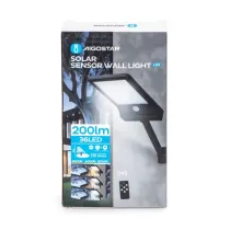 Lampione LED solare con telecomando Lampione LED solare con telecomando