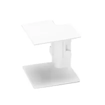 CONNETTORE ANG. INT. CANALINA QUAD.PVC BIANCO 60X40MM 4PZ