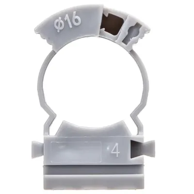 FERMA TUBO A FORMA DI U RETRATT. D. 16MM