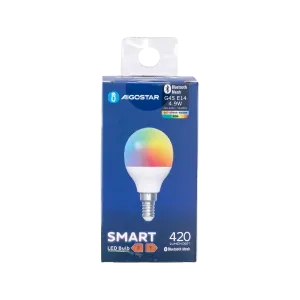 G45 E14 4.9W Bluetooth MESH RGB+CCT