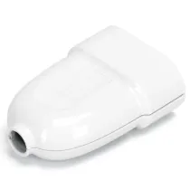 Presa volante 16A bianca