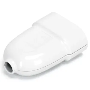 Presa volante 16A bianca