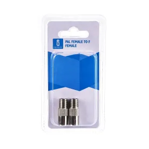 Connettore tipo F doppio femmina