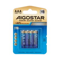 Batteria alcalina AAA LR03 1.5V 4pz
