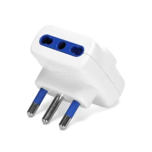ADATTATORE A 3 VIE 16A BIANCO