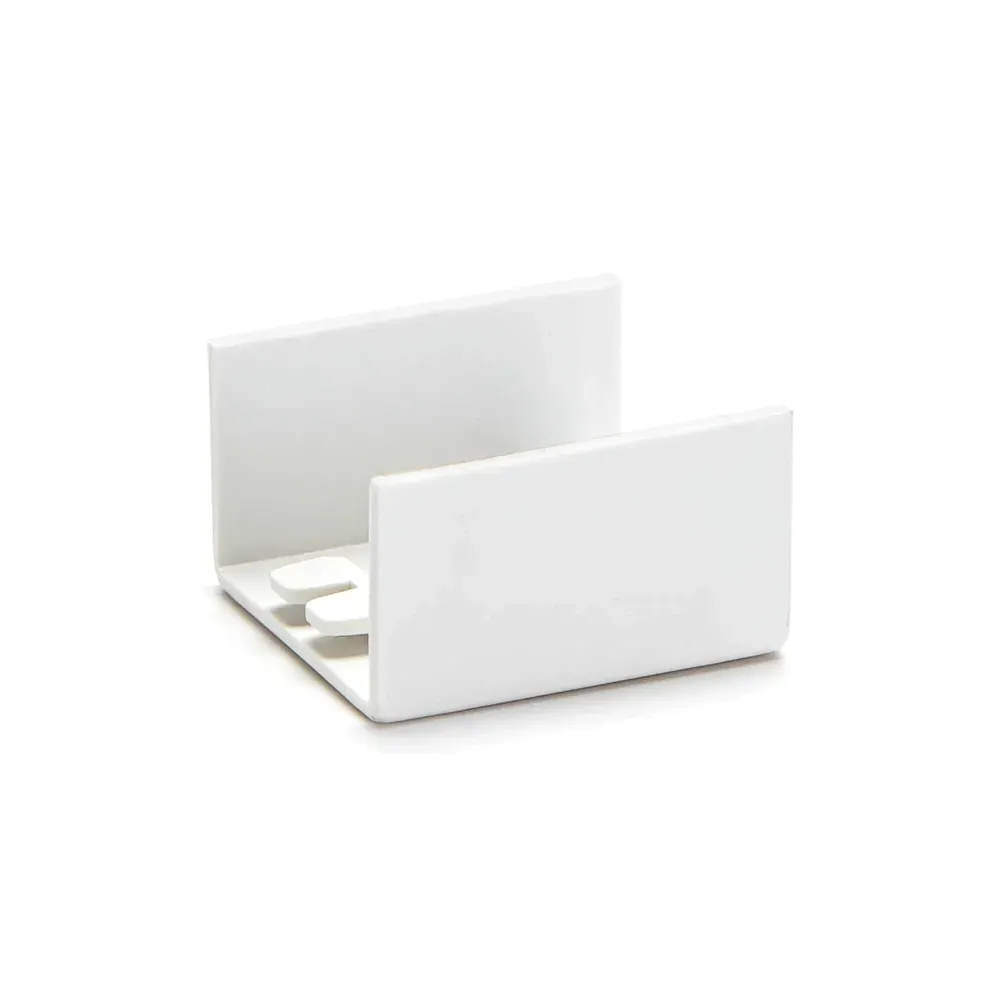 CONNETTORE DRITTO PER CANALINA QUADRATA PVC BIANCO 25X16MM 14PZ CONNETTORE DRITTO PER CANALINA QUADRATA PVC BIANCO 25X16MM 14PZ