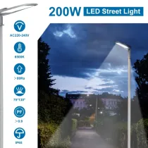 Lampione stradale DOB LED slim 200W Lampione stradale DOB LED slim 200W
