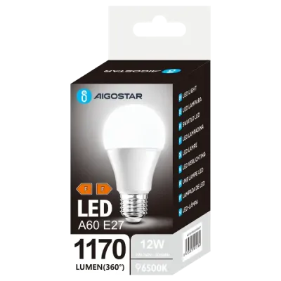 LED A60 E27 12W 6500k