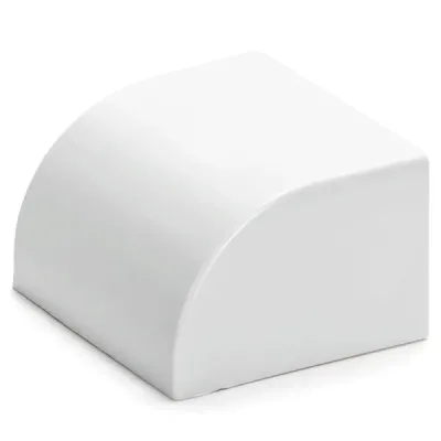 TAPPO DI CHIUSURA CANALINA QUADRATA PVC BIANCO 40X25MM 4PZ