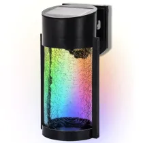 APPLIQUE SEGNAPASSI LED SOLARE NERO RGB