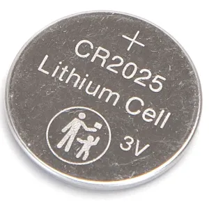 Batteria a bottone CR2025 3V 2pz