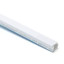 CANALINA QUADR. PVC C/SUPP ADES. 12X8MM 2M